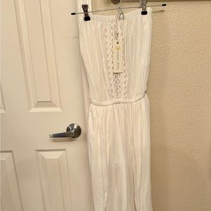 Vici - White Romper - Brand New**